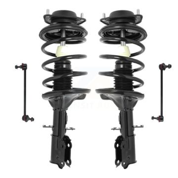Front Complete Shock Assembly And TOR Link Kit For Kia Spectra Spectra5 KSS-100648