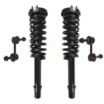 Front Complete Shock Assembly And TOR Link Kit For Honda Accord Excludes Hybrid KSS-100650