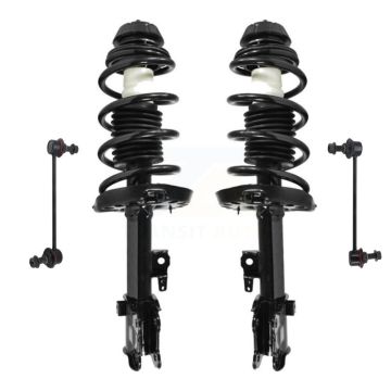 Front Complete Shock Assembly And TOR Link Kit For 2010-2013 Kia Soul KSS-100653