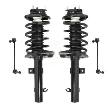 Front Shock Assembly And TOR Link Kit For Ford Focus Excludes ST Models Sport Suspension KSS-100670