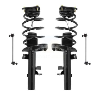 Front Shock Assembly TOR Link Kit For 2012-2018 Ford Focus Excludes Electric Engine Turbo KSS-100671