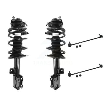 Front Shock Assembly TOR Link Kit For 12-16 Hyundai Genesis Coupe Excludes Brembo Brakes KSS-100689