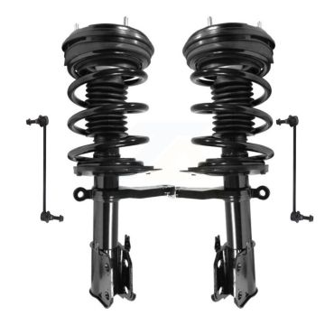 Front Complete Shock Assembly TOR Link Kit For Chrysler Intrepid Dodge 300M Concorde LHS KSS-100690