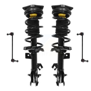 Front Complete Shock Assembly And TOR Link Kit For Nissan Versa Cube KSS-100709