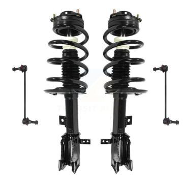 Front Complete Shock Assembly & TOR Link Kit For Dodge Journey Excludes 4 Cylinder Engine KSS-100710