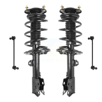 Front Complete Shock Assembly & TOR Link Kit For Toyota Corolla Excludes Sport Suspension KSS-100732