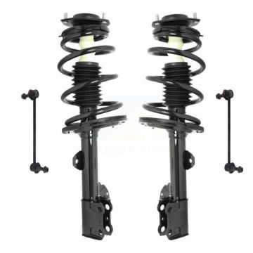 Front Shock Assembly & TOR Link Kit For 08-13 Toyota Highlander Excludes Sport Suspension KSS-100738