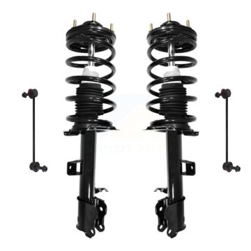 Front Complete Shock Assembly And TOR Link Kit For 2001-2004 Ford Escape Mazda Tribute KSS-100739