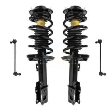 Front Complete Shock Assembly & TOR Link Kit For Chevrolet Malibu Pontiac G6 Saturn Aura KSS-100750