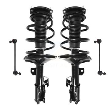 Front Complete Shock Assembly And TOR Link Kit For 2002-2003 Toyota Camry Lexus ES300 KSS-100762