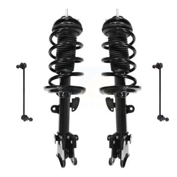 Front Shock Assembly And TOR Link Kit For Acura MDX ZDX Excludes Electronic Suspension KSS-100766