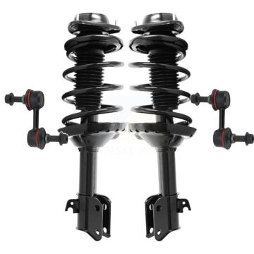 Front Shock Assembly & TOR Link Kit For Subaru Forester Excludes Load Leveling Suspension KSS-100793