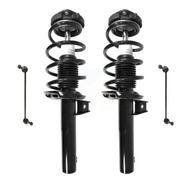 Front Shock Assembly TQ Link Kit For Volkswagen Jetta Passat Golf Beetle Rabbit Audi Eos KSS-100813