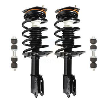 Front Shock Assembly & TQ Link Kit For Pontiac Montana Chevrolet Venture Oldsmobile Trans KSS-100827