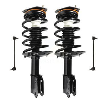 Front Complete Shock Assembly And TQ Link Kit For 2005 Pontiac Montana FWD KSS-100828