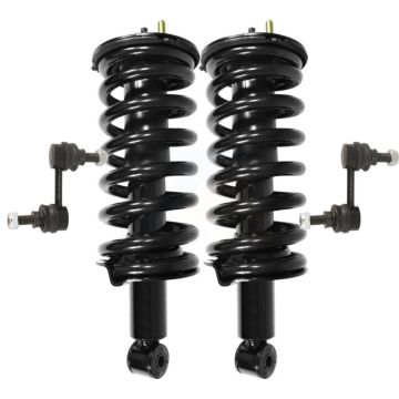 Front Shock Assembly And TQ Link Kit For Nissan TITAN Armada INFINITI QX56 Pathfinder 4WD KSS-100831