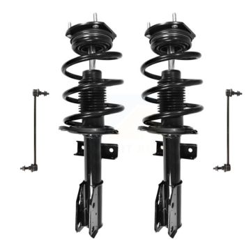 Front Shock Assembly & TQ Link Kit For GMC Acadia Buick Enclave Chevrolet Traverse Saturn KSS-100840