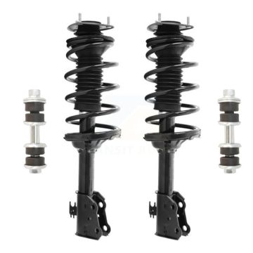 Front Complete Shock Assembly And TQ Link Kit For 2000-2005 Toyota Echo KSS-100841