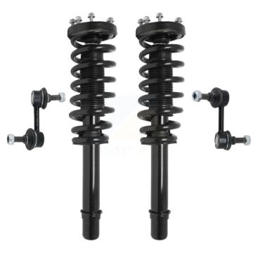 Front Complete Shock Assembly And TQ Link Kit For 2004-2006 Acura TL KSS-100853