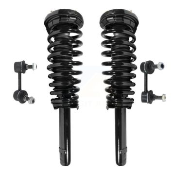 Front Complete Shock Assembly And TQ Link Kit For Honda Accord Acura CL KSS-100858