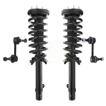 Front Complete Shock Assembly And TQ Link Kit For 2008-2012 Honda Accord Sedan with 3.5L KSS-100863