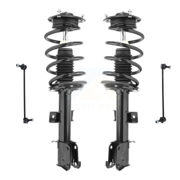 Front Complete Shock Assembly And TQ Link Kit For 2010-2012 Hyundai Santa Fe KSS-100867