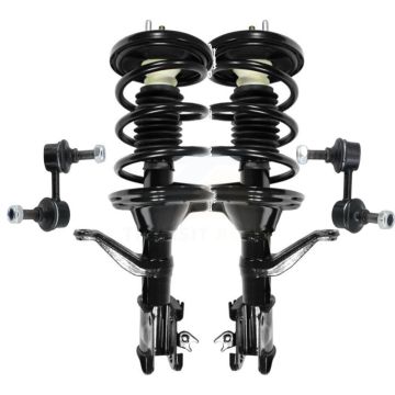 Front Complete Shock Assembly And TQ Link Kit For Honda Element KSS-100887