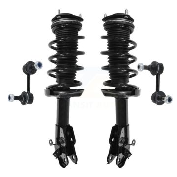 Front Complete Shock Assembly And TQ Link Kit For Honda Civic Acura CSX KSS-100900