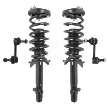 Front Complete Shock Assembly And TQ Link Kit For 2009-2014 Acura TSX KSS-100901