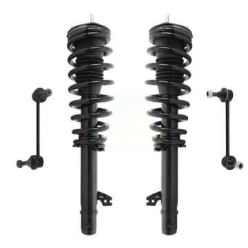 Front Complete Shock Assembly TQ Link Kit For 2009-2013 Mazda 6 Excludes Sport Suspension KSS-100908
