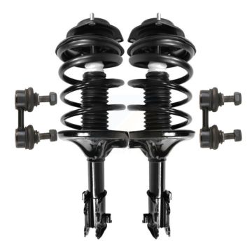Front Complete Shock Assembly And TQ Link Kit For 2001-2006 Hyundai Elantra KSS-100927