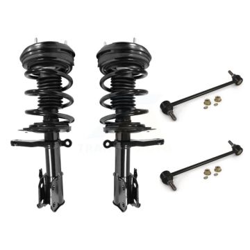 Front Complete Shock Assembly & TQ Link Kit For Chrysler Intrepid Dodge 300M Concorde LHS KSS-100931