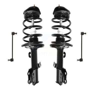 Front Complete Shock Assembly And TQ Link Kit For 2003-2008 Toyota Matrix Pontiac Vibe KSS-100938