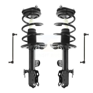 Front Shock Assembly And TQ Link Kit For 2013-2018 Toyota RAV4 Excludes Sport Package KSS-100939