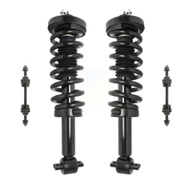 Front Complete Shock Assembly And TQ Link Kit For Ford F-150 KSS-100942