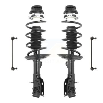 Front Complete Shock Assembly And TQ Link Kit For Honda Fit Insight KSS-100943
