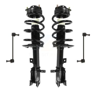 Front Complete Shock Assembly & TQ Link Kit For Dodge Journey Excludes 4 Cylinder Engine KSS-100946