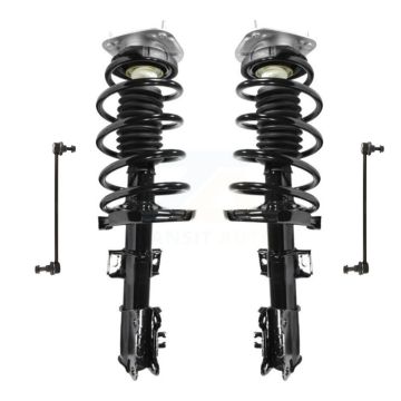 Front Complete Shock Assembly And TQ Link Kit For Volvo XC70 V70 KSS-100956