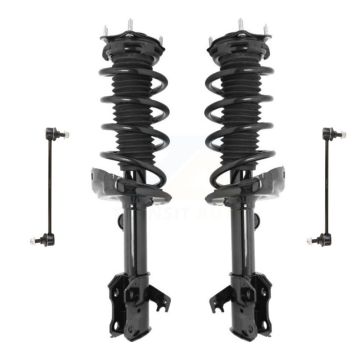 Front Complete Shock Assembly And TQ Link Kit For 2007-2012 Acura RDX KSS-100967