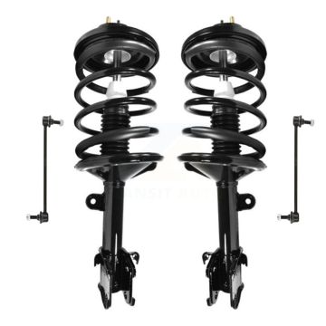 Front Complete Shock Assembly And TQ Link Kit For Honda Pilot Acura MDX KSS-100973