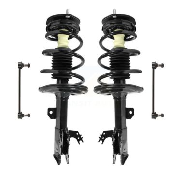 Front Complete Shock Assembly And TQ Link Kit For Toyota Camry KSS-100988