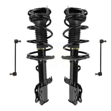 Front Complete Shock Assembly And TQ Link Kit For 2003-2008 Toyota Corolla KSS-101001