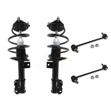 Front Complete Shock Assembly And TQ Link Kit For Hyundai Sonata Kia Optima KSS-101002
