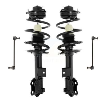 Front Complete Shock Assembly And TQ Link Kit For Hyundai Sonata Kia Optima KSS-101003