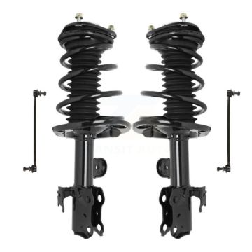 Front Complete Shock Assembly And TQ Link Kit For Toyota Prius V Scion tC KSS-101004