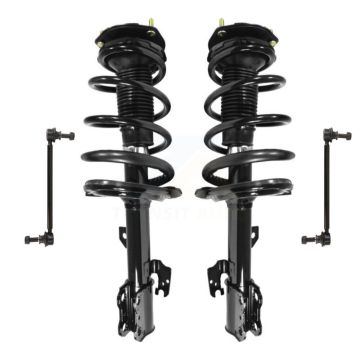 Front Complete Shock Assembly And TQ Link Kit For Toyota Sienna FWD KSS-101021
