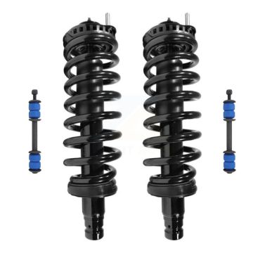 Front Shock Assembly And TOR Link Kit For Chevrolet Trailblazer GMC Envoy Saab 9-7x 4.2L KSS-101033