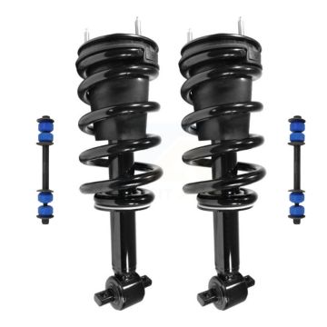 Front Shock Assembly And TOR Link Kit For 2007-2013 GMC Sierra 1500 Chevrolet Silverado KSS-101037