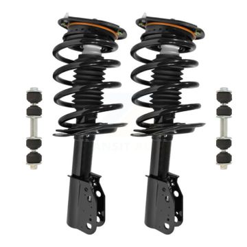 Front Shock Assembly & TQ Link Kit For 06-11 Buick Lucerne Excludes Magnetic Ride Control KSS-101056