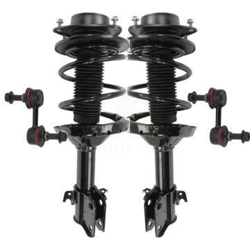 Front Complete Shock Assembly And TOR Link Kit For Subaru Impreza Excludes WRX Models KSS-101116